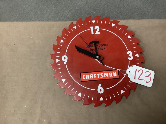 Craftsman saw blade clock quality tools since 1927
