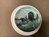 Danbury mint plate the hay ride by moth kuintler