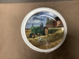 Danbury mint plate harvest of gold by Charles Freitag