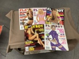 10 playboy magazines