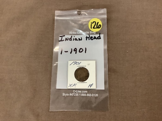 Indian head 1-1901