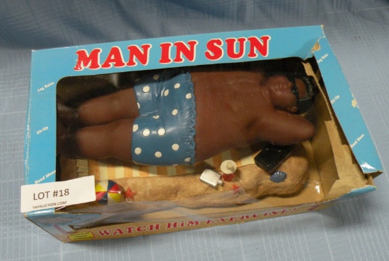 MAN IN SUN WORKOUT FIGURINE W/BOX