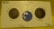 1874, 1875 INDIAN HEAD PENNIES - 2 TIMES MONEY