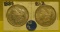 1882, 1885 MORGAN SILVER DOLLARS - 2 TIMES MONEY