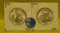 1940, 1942 WALKING LIBERTY HALF DOLLARS - 2 TIMES MONEY