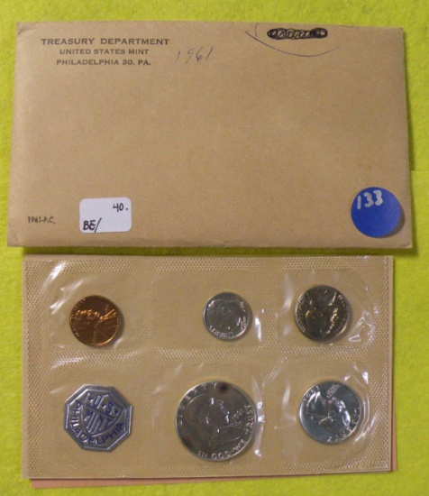 1961 U.S. PROOF SET