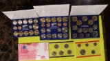 4 U.S. MINT UNCIRCULATED COIN SETS - 1999, 2008, 09, 14