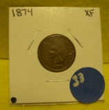1874 INDIAN HEAD PENNY