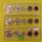 1954 P-D-S MINT SETS - 15 TOTAL COINS