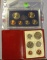 1978 AUSTRALIA PROOF SET, UNC. SET - BOTH 6 COIN SETS