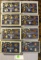 1999, 2000, 02, 03 U.S. PROOF SETS W/STATE QUARTERS