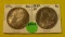 1884-O, 1896 MORGAN SILVER DOLLARS - 2 TIMES MONEY