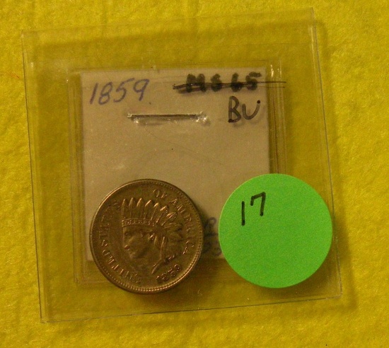 1859 INDIAN HEAD PENNY