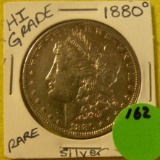 1880-O MORGAN SILVER DOLLAR - KEY DATE