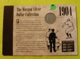 1904 MORGAN SILVER DOLLAR W/DISPLAY
