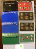 1971, 72, 80, 94 U.S. PROOF SETS