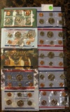 1993, 94, 95, 97, 98 U.S. MINT SETS - P AND D MINTS