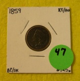 1859 INDIAN HEAD PENNY