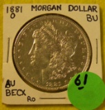 1881-O MORGAN SILVER DOLLAR