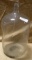 LARGE CLEAR GLASS BOTTLE