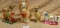 4 ASSORTED VTG. CHALKWARE FIGURINES - 3 DOGS, 1 CAT
