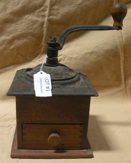 ANTIQUE COFFEE GRINDER