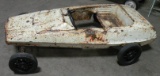 VTG. METAL INDY PEDAL CAR - WILL NOT SHIP