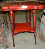 PARLOR STYLE SIDE TABLE - WILL NOT SHIP