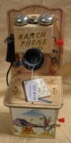 WESTERN THEME TOY RANCH PHONE