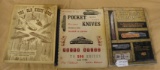 3 KNIFE COLLECTING BOOKS