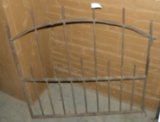 PRIMITIVE WROUGHT IRON YARD GATE - WILL NOT SHIP