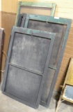 6 - PRIMITIVE WINDOW SCREENS - WILL NOT SHIP - 6 TIMES MONEY