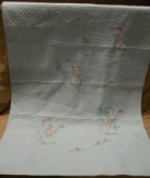 EMBROIDERED DONALD DUCK AND NEPHEWS BABY BLANKET
