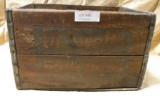 VTG. DR. SWETTS ROOT BEER WOOD SHIPPING CRATE