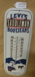 1979 LEVI STRAUSS & CO. TIN THERMOMETER