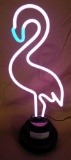 PINK FLAMINGO NEON LIGHT - WORKS