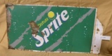 DOUBLE-SIDED TIN SPRITE SIGN