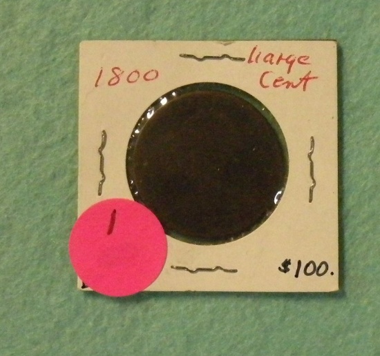 1800 DRAPED BUST LARGE CENT - READABLE DATE