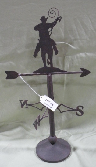 TIN/METAL REPRODUCTION WESTERN STYLE WEATHER VANE