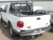 2001 FORD F150 4X4 PICKUP - WHITE