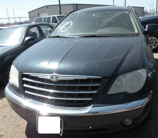 2007 CHRYSLER PACIFICA - BLUE SUV