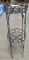 WROUGHT IRON 2-TIER PLANT STAND - WILL NOT SHIP