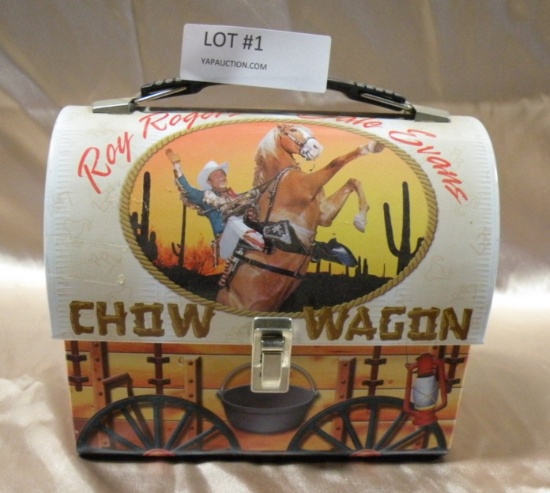 ROY ROGERS/DALE EVANS TIN LUNCH BOX - NO THERMOS