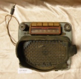 LATE 1940S/EARLY 1950S GMC AUTOMOBILE RADIO - ROUGH