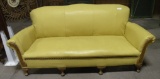 VINTAGE UPHOLSTERED COUCH - WILL NOT SHIP
