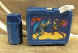 1982 THERMOS BRAND PLASTIC LUNCHBOX W/THERMOS