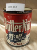 BUTTER-NUT COFFEE TIN - 2 LBS. NET WT.