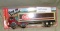 VTG. TOOTSIE TOY DR. PEPPER DELIVERY TRACTOR/TRAILER W/PACKAGE