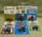 6 ERTL DIECAST METAL 1/64 TOY TRACTORS W/PACKAGES