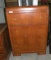 ANTIQUE CHEST OF DRAWERS ON CASTERS - WILL NOT SHIP